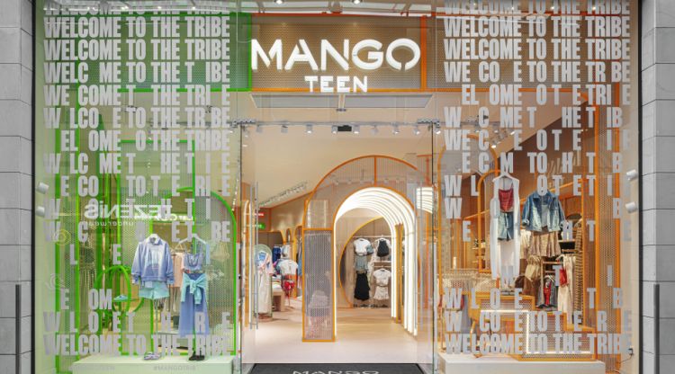 Una botiga Mango Teen a Barcelona (arxiu)