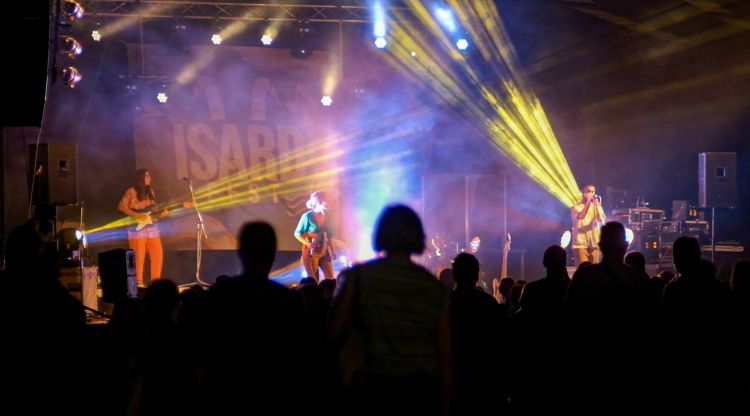 Un instant de Ginestà a l'Isard Fest, el passat dissabte. David González