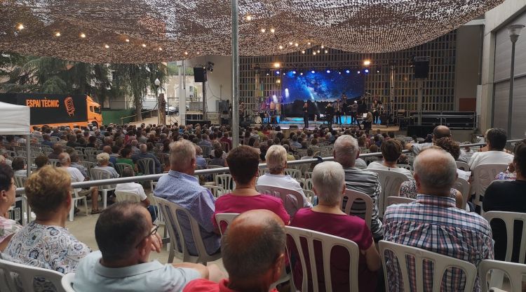 Un instant del concert de l'orquestra Metropol