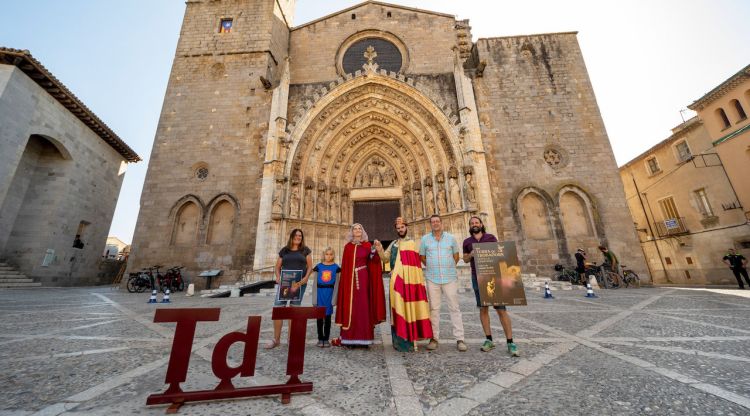 Un moment de la presentació que ha tingut lloc aquest matí