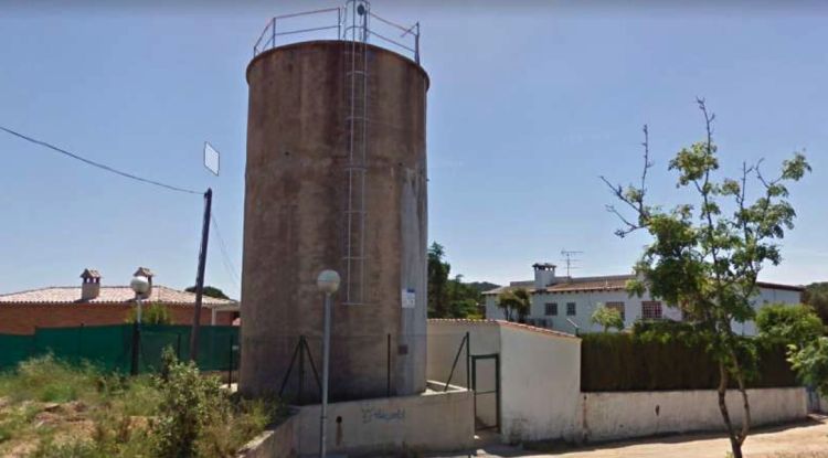 Actual dipòsit a La Solana que serà enderrocat