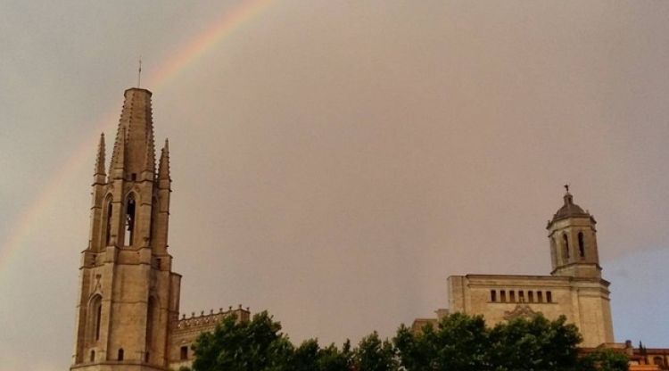 L'arc de Sant Martí després de les pluges d'ahir © RousRoser