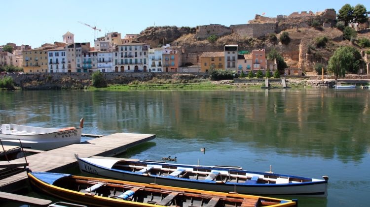 Riu Ebre al seu pas per Móra d'Ebre © ACN