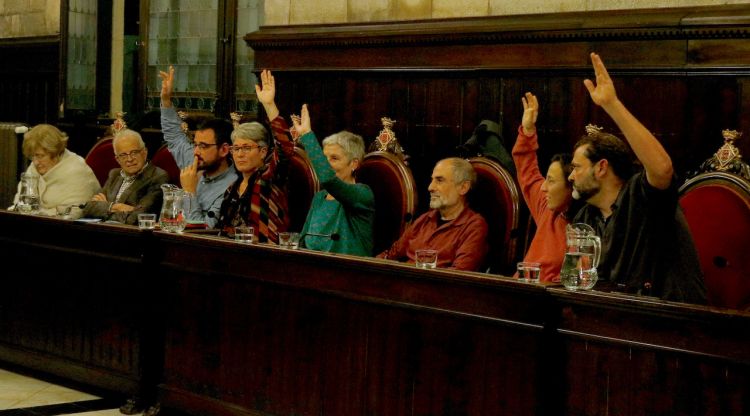 Regidors de Guanyem Girona al ple d'avui