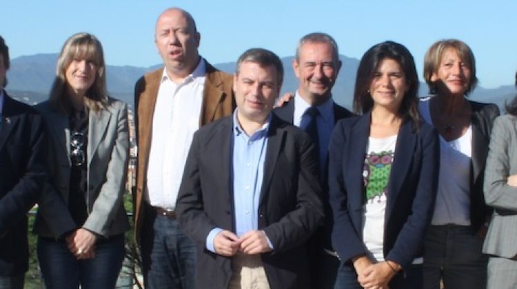 Tots els candidats de CiU per Girona al Congrès dels Diputats i al Senat © M. Estarriola