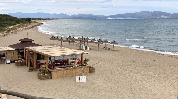 Una guingueta a Sant Martí d'Empúries (arxiu). Richard Way