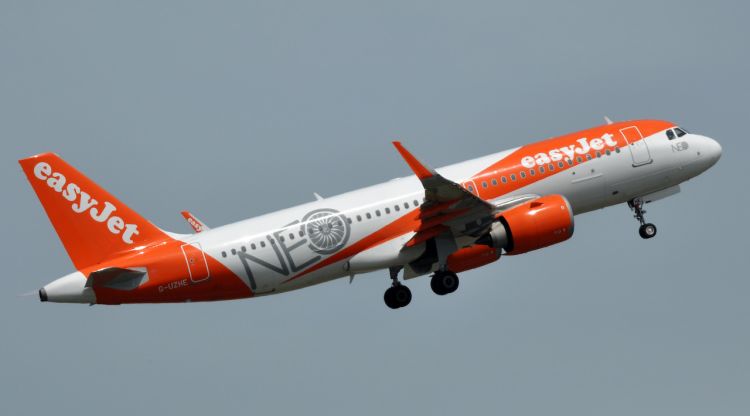 Una aeronau de la compayia EasyJet
