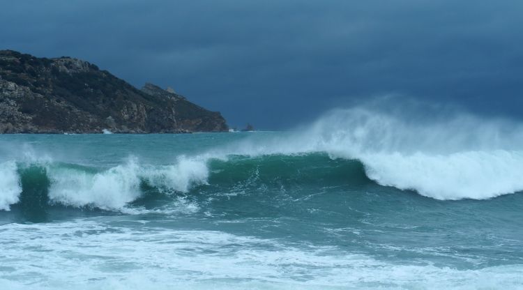 Temporal a l'Estartit (arxiu). Josep Pascual