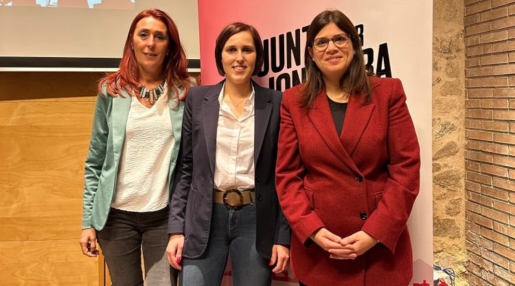 Sònia Martínez, Míriam Lanero i Gemma Geis