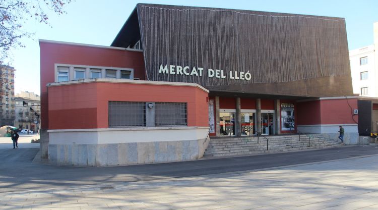 Exterior del Mercat del Lleó (arxiu)