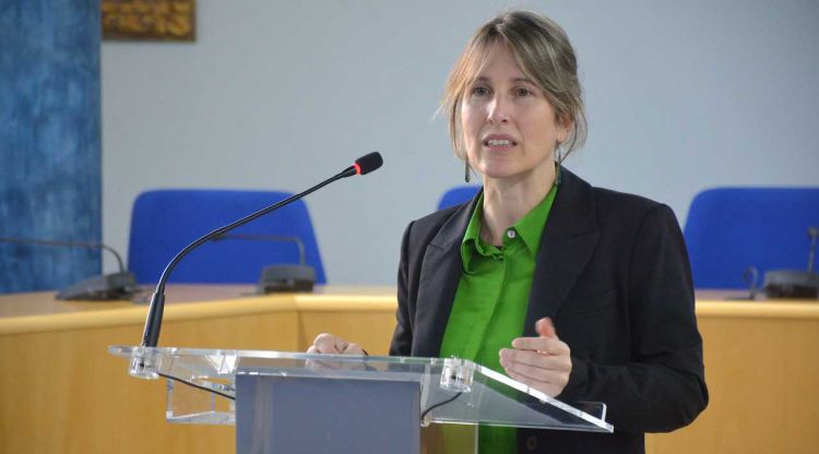 La regidora d'Empresa a l'Ajuntament d'Olot, Gemma Canalias