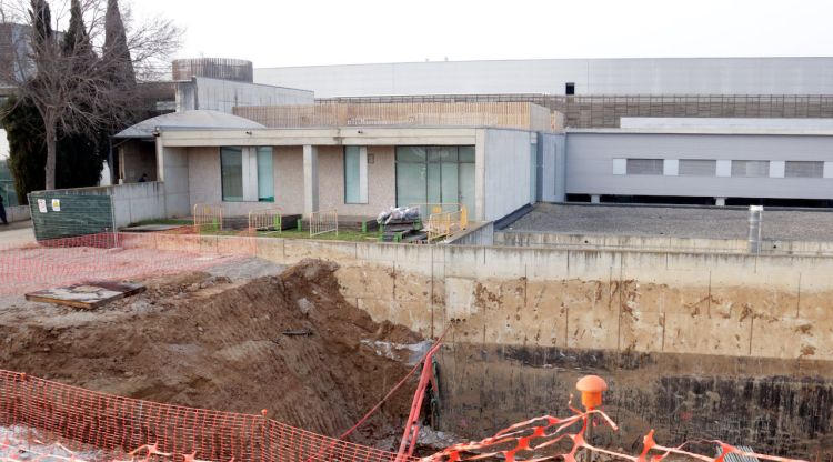 Les obres d'ampliació del bloc quirúrgic de l'hospital Santa Caterina de Salt. ACN