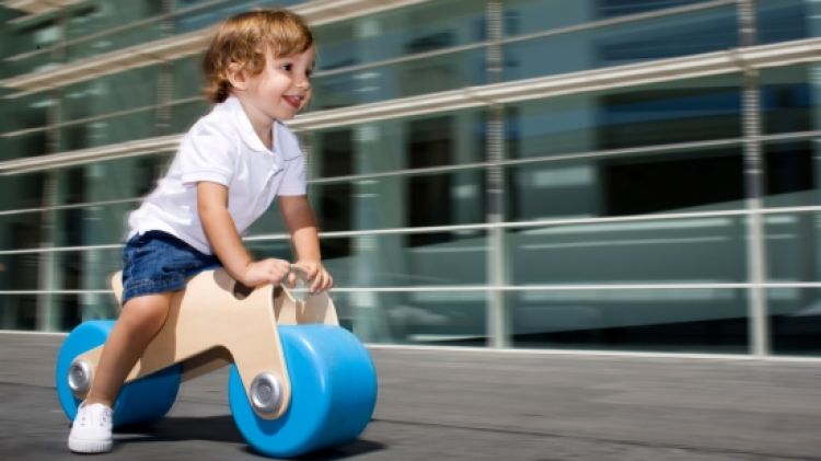 La 'Bit bike', un disseny de moto per a infants ideat per Glodos © ACN