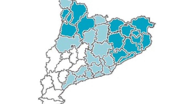 Les provabilitats de pluja s'incrementen a partir del migdia © AG