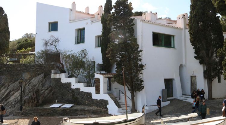 La façana de la casa de Dalí a Portlligat. ACN
