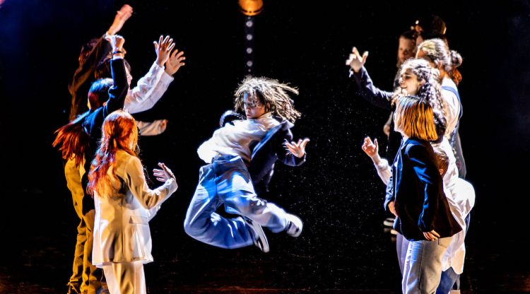 Una companyia de dansa urbana en la seva actuació de la primera edició del festival SÓC