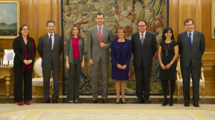 Membres de la fundació Príncep de Girona © ACN