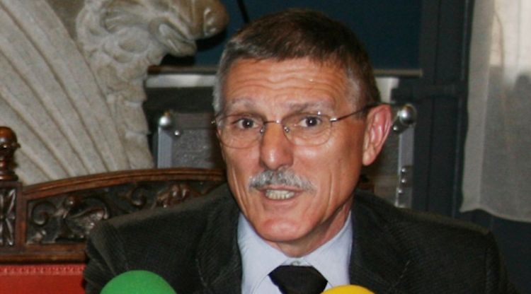 Josep Saguer en un acte el 2007