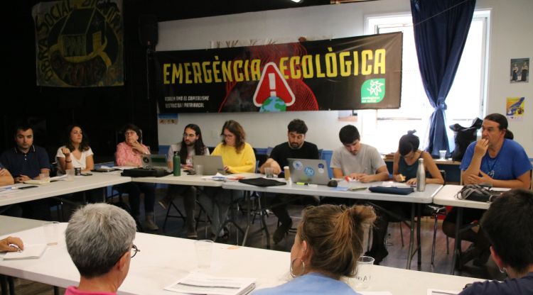 La cimera social per la sequera organitzada per moviments ambientals. ACN