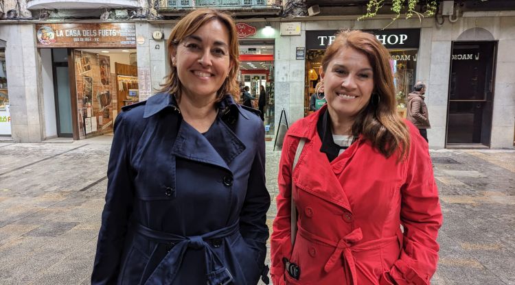 Sílvia Paneque i Cristina Cots