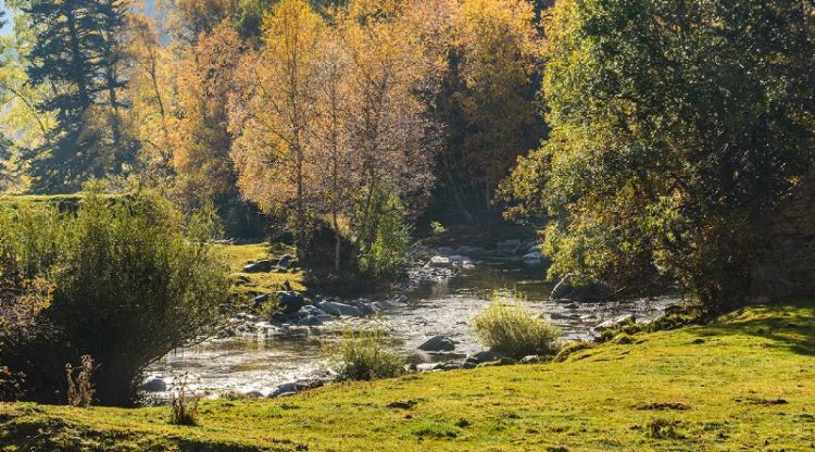La vall de Bonabé, al Parc Natural de l'Alt Pirineu