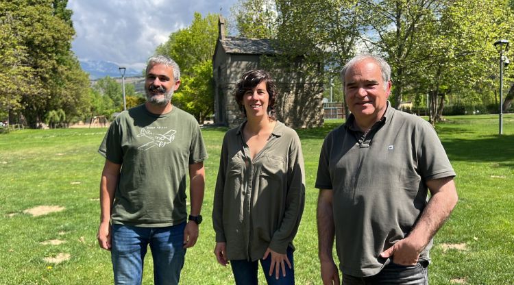 Oriol Miquel, Marta Catasús i Albert Cruïlles. ACN