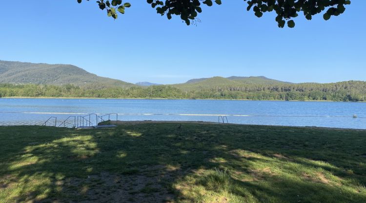 Zona de bany de la Caseta de Fusta a l'Estany