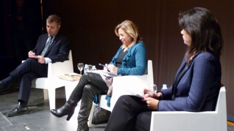 Jordi Xuclà, Joana Ortega i  Montse Surroca © ACN