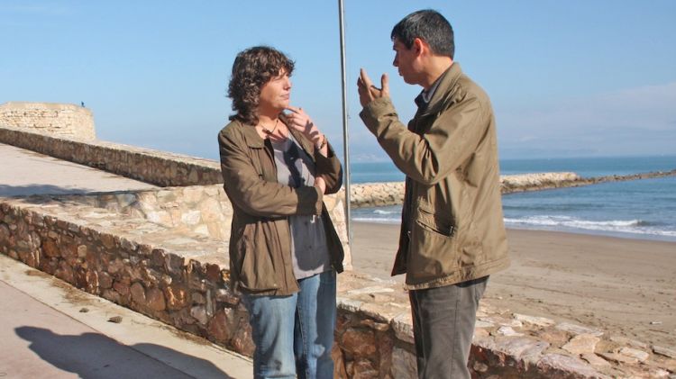 Teresa Jordà i Pere Vigo a Sant Martí d'Empúries © ACN