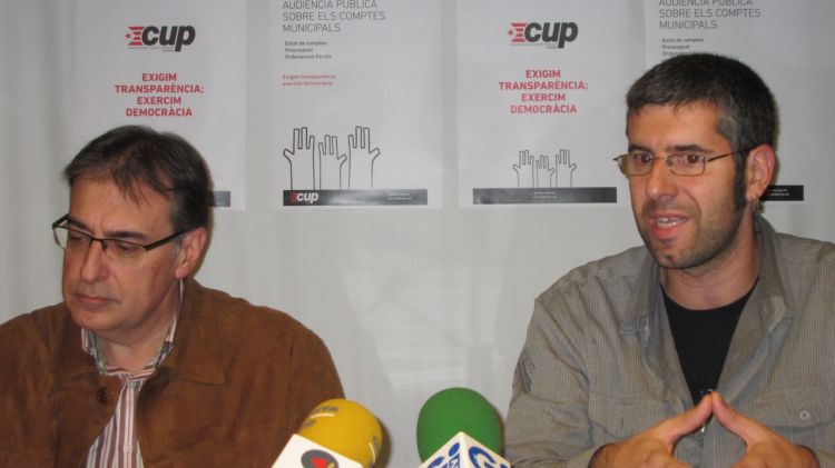 Carles Bonaventura i Jordi Navarro (dreta) © AG