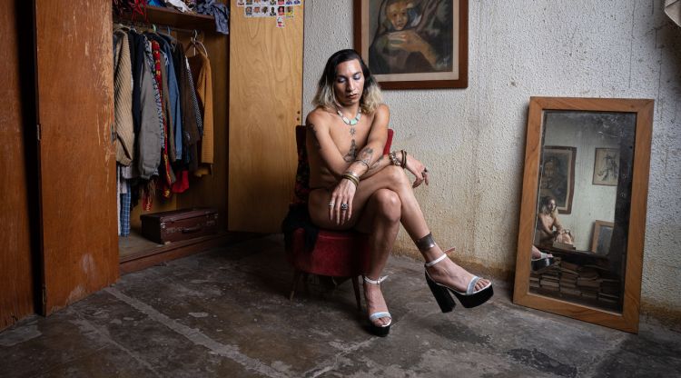 Fotografia guardonada amb el primer premi; "Cuerpos disidentes". Jorge Hector Monaco