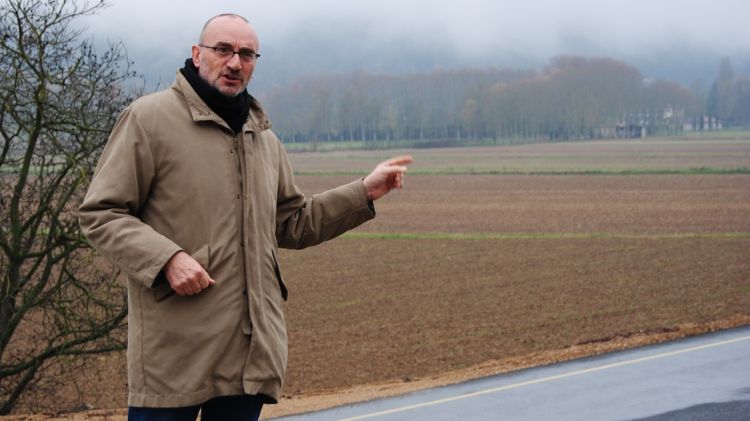 Marc Vidal ha visitat la Garrotxa © ACN