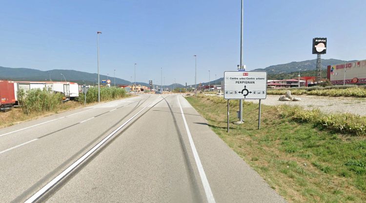 El tram de l'N-II que l'estat cedeix a la Jonquera