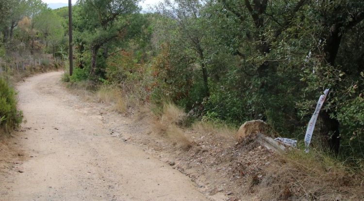 Indret on s'ha localitzat el cadàver. ACN