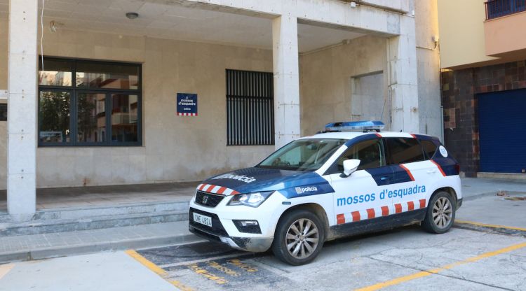 L'oficina dels Mossos d'Esquadra de Portbou. ACN