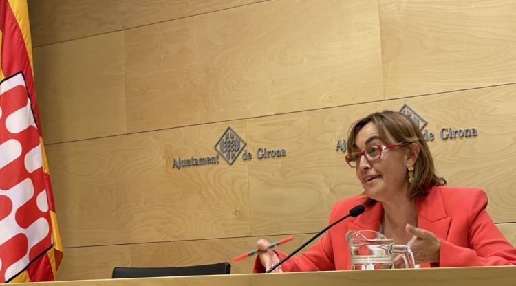 Sílvia Paneque, aquest migdia