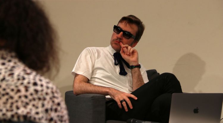 Albert Serra durant la seva participació al Festival de Cinema de Sant Sebastià. ACN