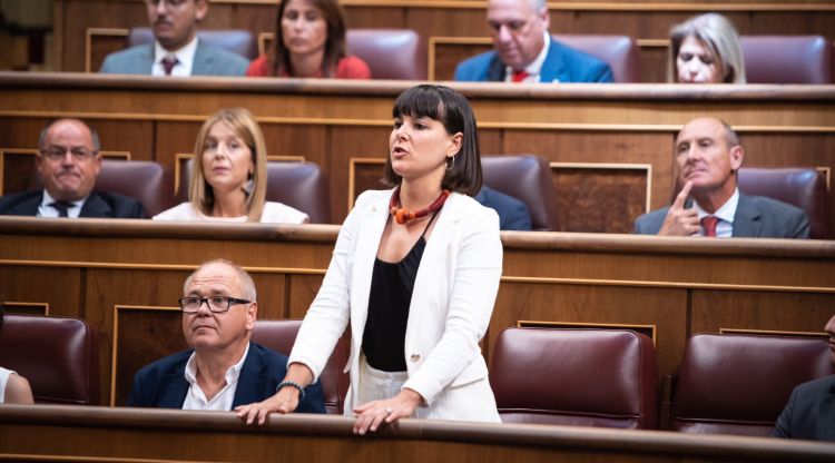 Júlia Boada al Congrés dels Diputats
