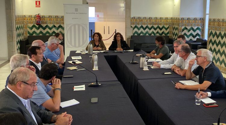 Constituciód de la Taula de l'Aigua de la Vegueria de Girona. ACN