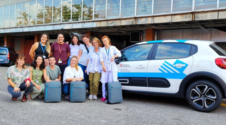 L'equip d'atenció domiciliària del Trueta