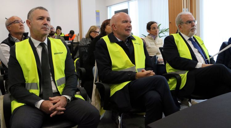 D'esquerra a dreta: Rui Reis, David Mascort i José Maria Costa. ACN