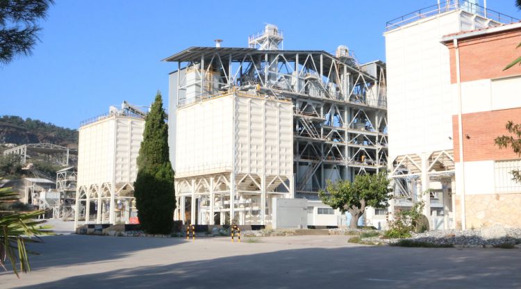L'empresa d'extracció de minerals Llansà. ACN