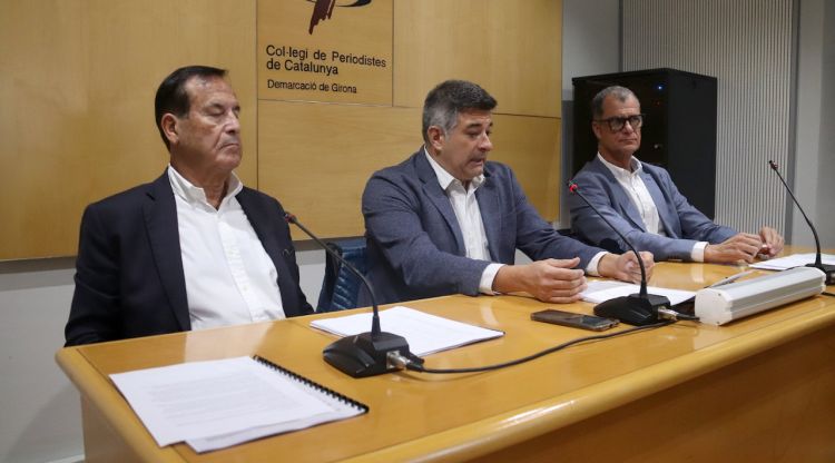 Lluís Torrent, Antoni Garcia i Joan Company. ACN