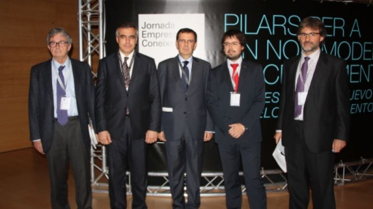 Joaquim Coello, Pere Padrosa, Cándido Pérez, Ricard Font i Jaume Serra © ACN