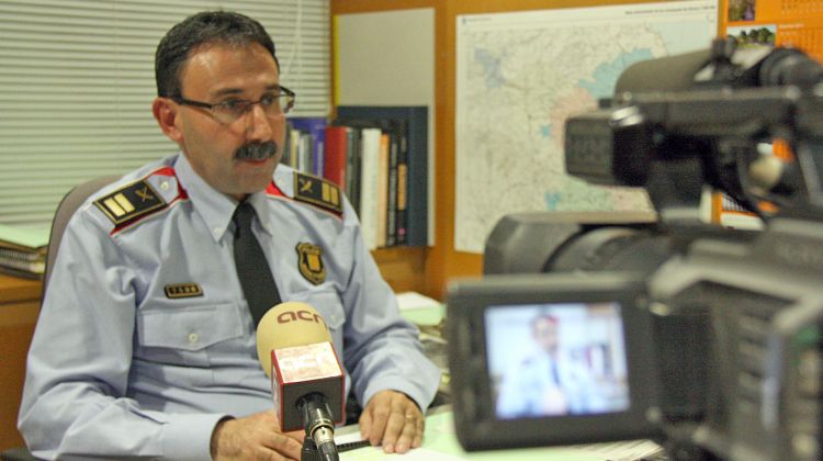 El cap de la Regió Policial de Girona, el comissari Joaquim Belenguer © ACN