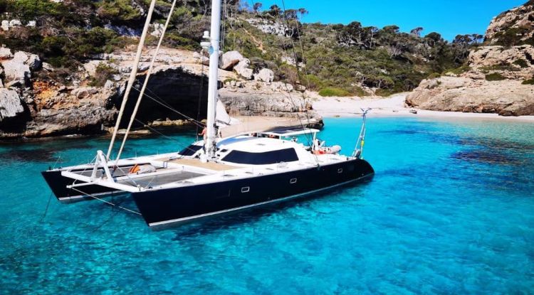 El catamarà la Perla que ha naufragat camí del Carib. Bona Vida Catamaranes