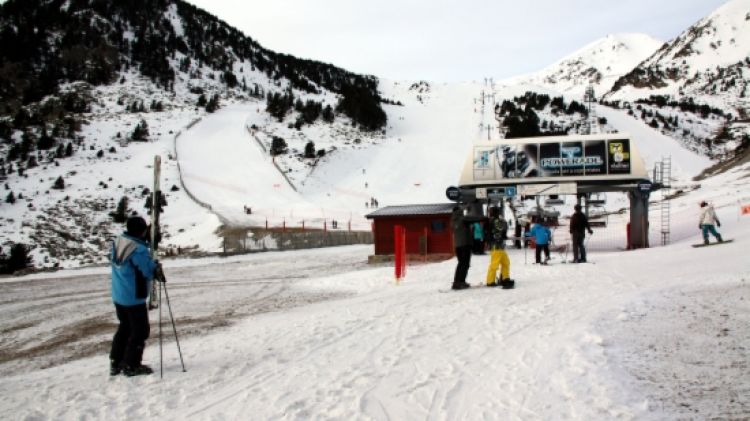 Vallter 2000 va ser de les primeres a obrir enguany (arxiu)