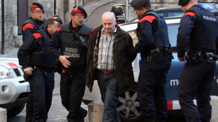 Pere Puig arribant a l'Audiència de Girona © ACN