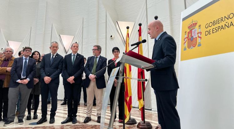 Acte de presa de possessió del nou subdelegat del govern espanyol a Girona. ACN
