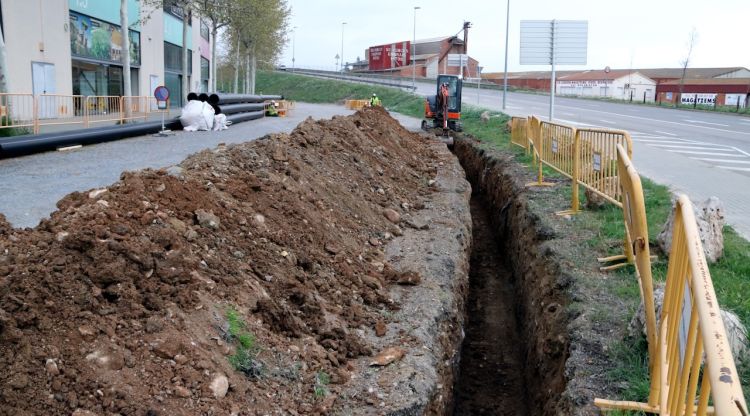 La rasa oberta per la canonada de Figueres. ACN